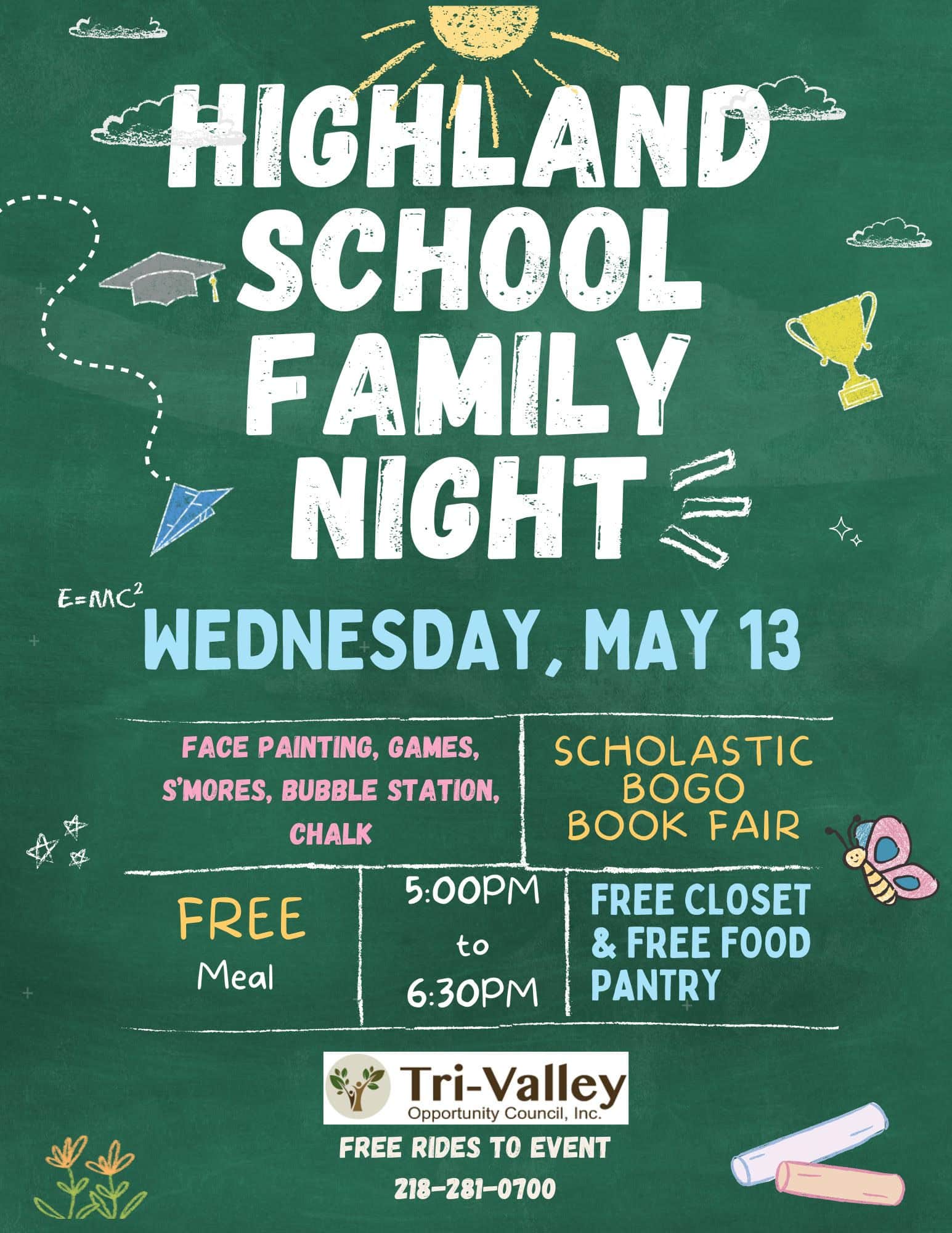 Highland Elementary to host Family Night as school year nears conclusion