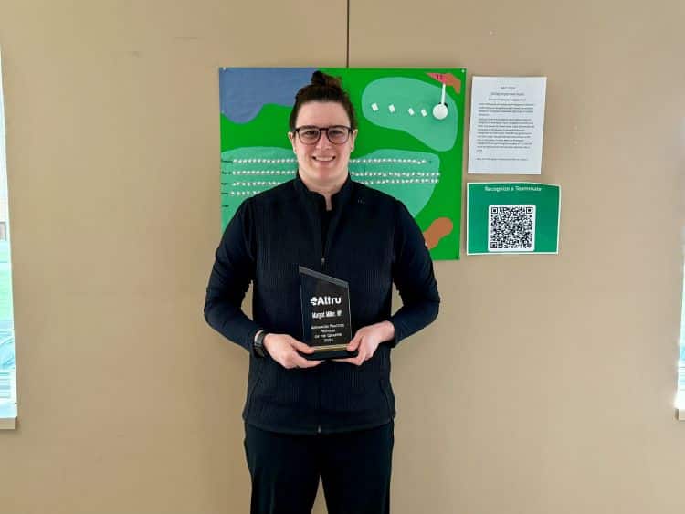 Altru names Margot Miller as Provider of the Quarter