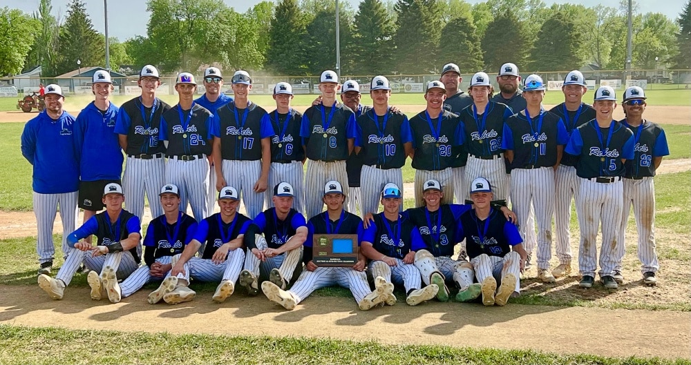 Red Lake County Baseball beats West Marshall and Ada-Borup-West to win West Sub-section Championship