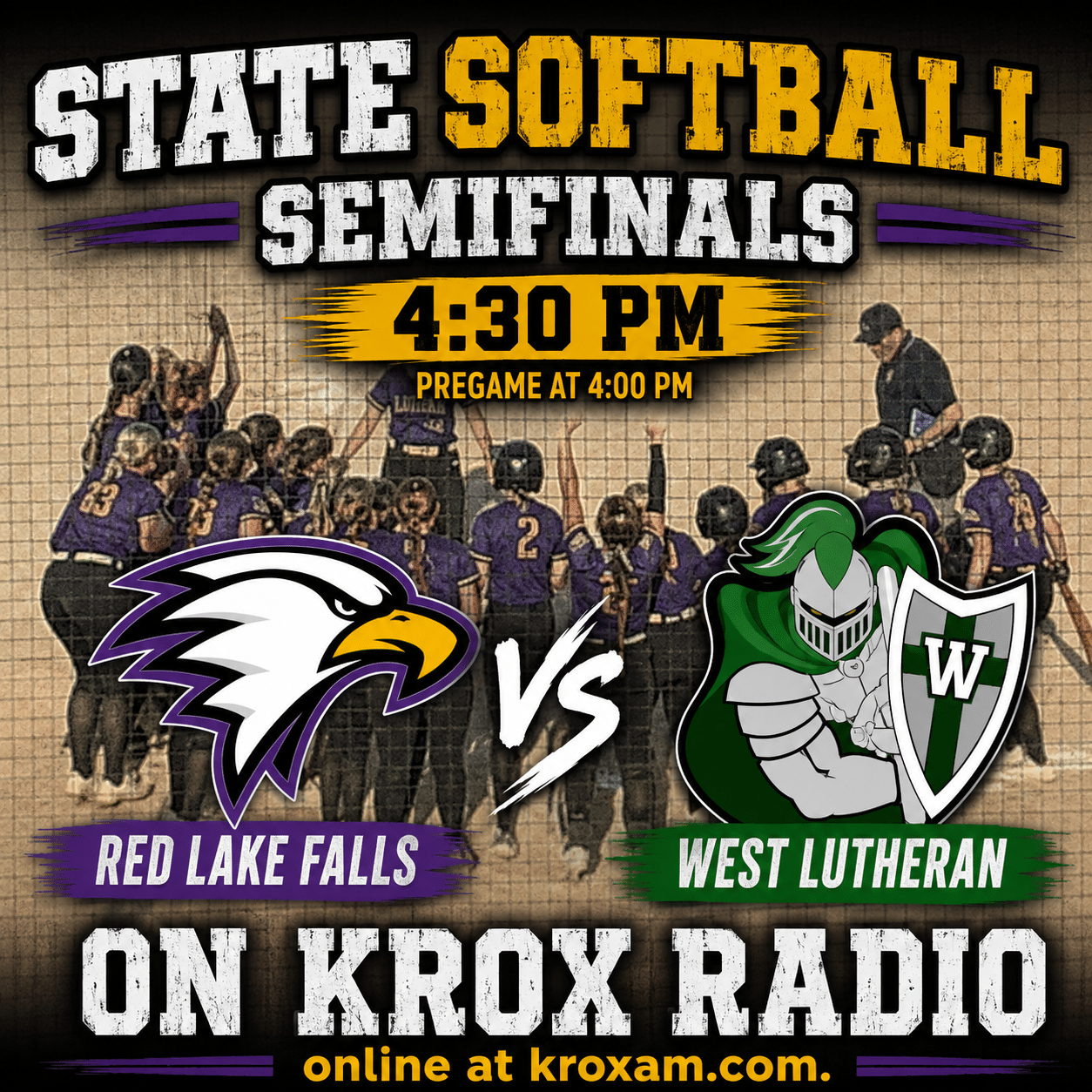 Red Lake Falls Softball takes on West Lutheran in State Semifinals