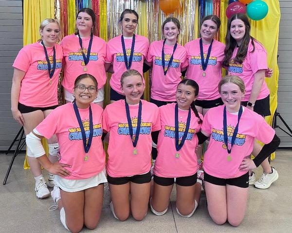 Crookston 16’s JO Volleyball team wins tourney in Warren