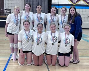 Crookston 16’s JO Volleyball team wins the Mahnomen/Waubun Tournament