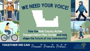 Polk County Public Health is seeking responses on their Active Transportation Plan survey