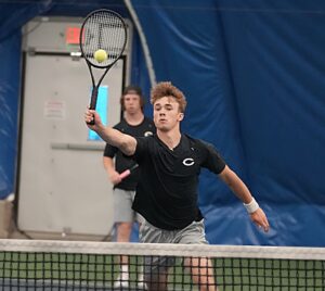 Winjum and Funk fall in State Tennis Doubles consolation semi-finals