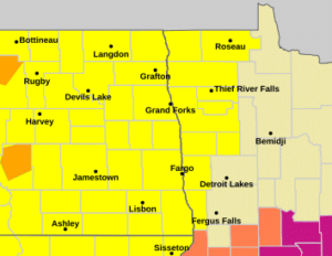 Tornado Watch issued for northwest and west central Minnesota, eastern North Dakota until 10:00 p.m. on Monday, June 29