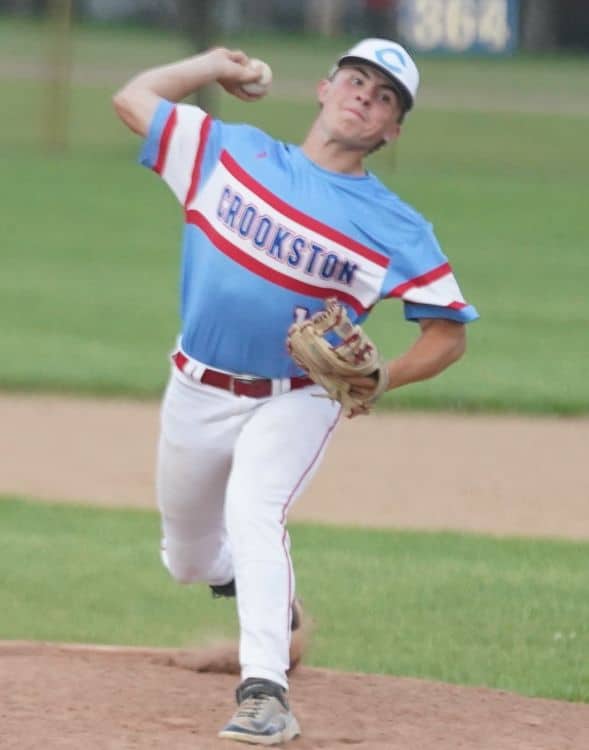 Matt Contreras tosses a no-hitter as Crookston Legion Baseball takes down Fertile