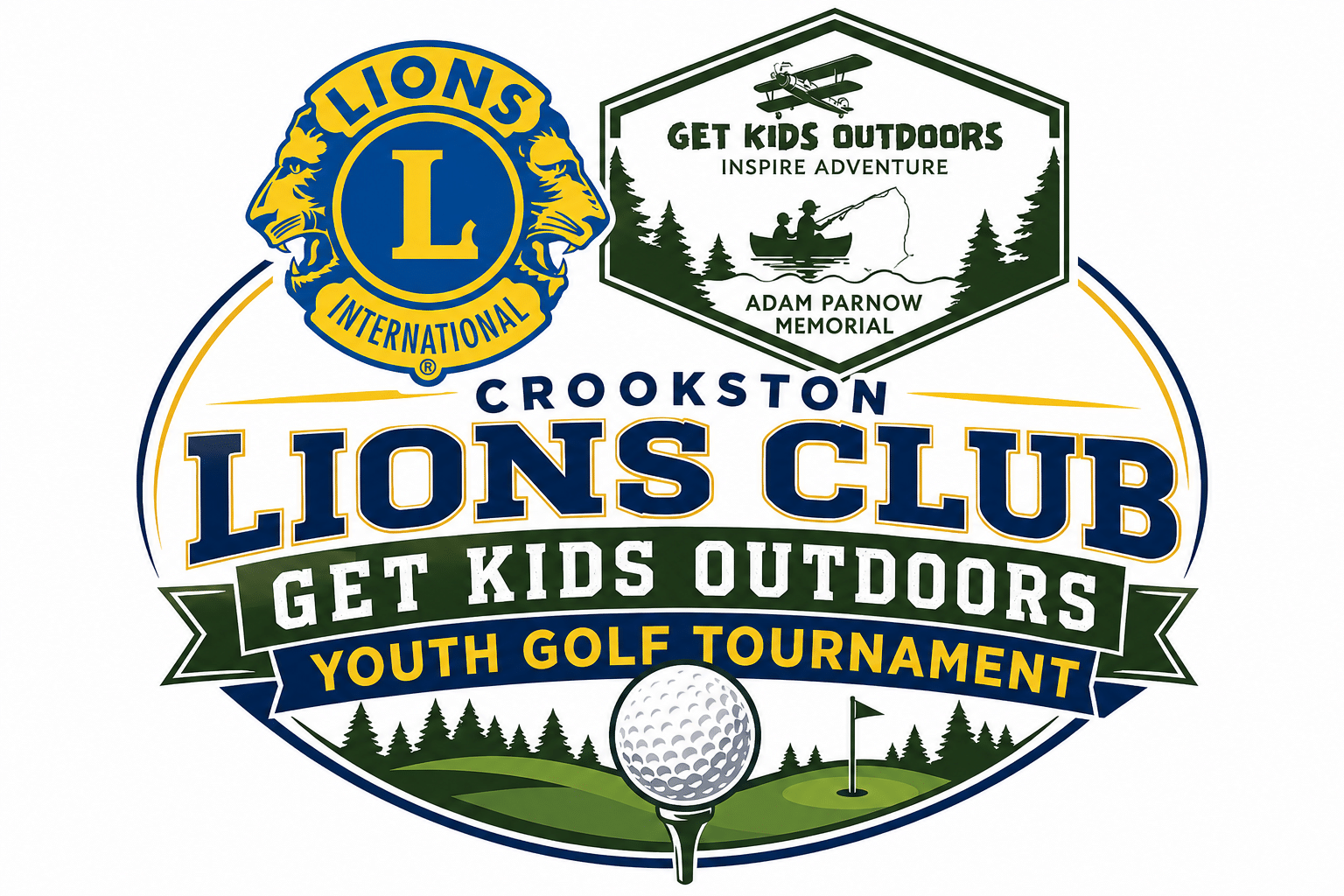 Crookston Lions and Get Kids Outdoors Youth Golf Tournament will be August 3 & 4