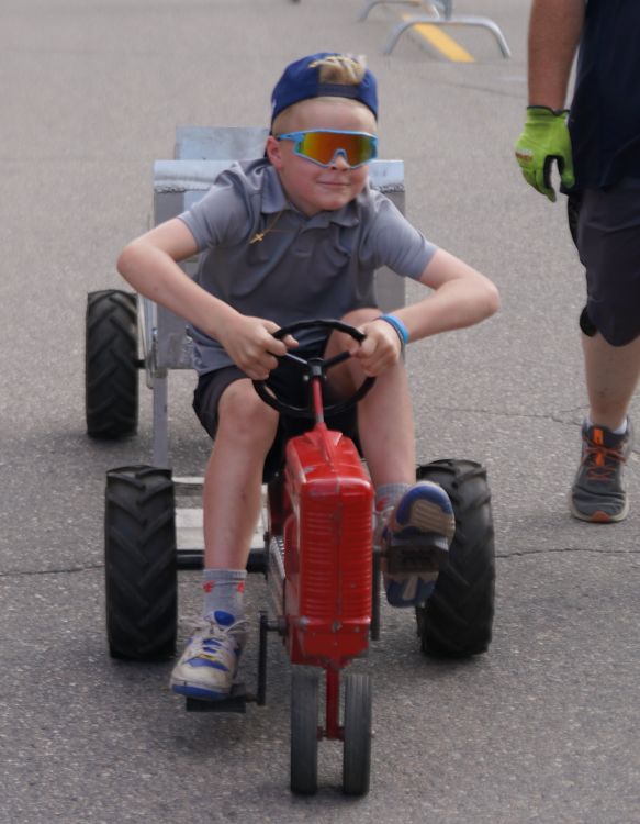 Results from the 2026 Ag Country Ox Cart Days Kids’ Tractor Pull