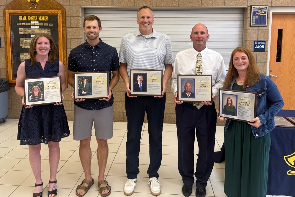 Fee, Garmen, Ross, and the Wheelhouse sisters inducted into the Crookston High School HOF