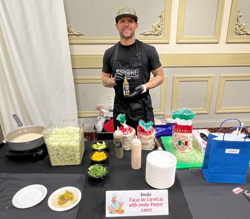 Smoke tabbed the favorite at the United Valley Bank “Taste of Crookston”