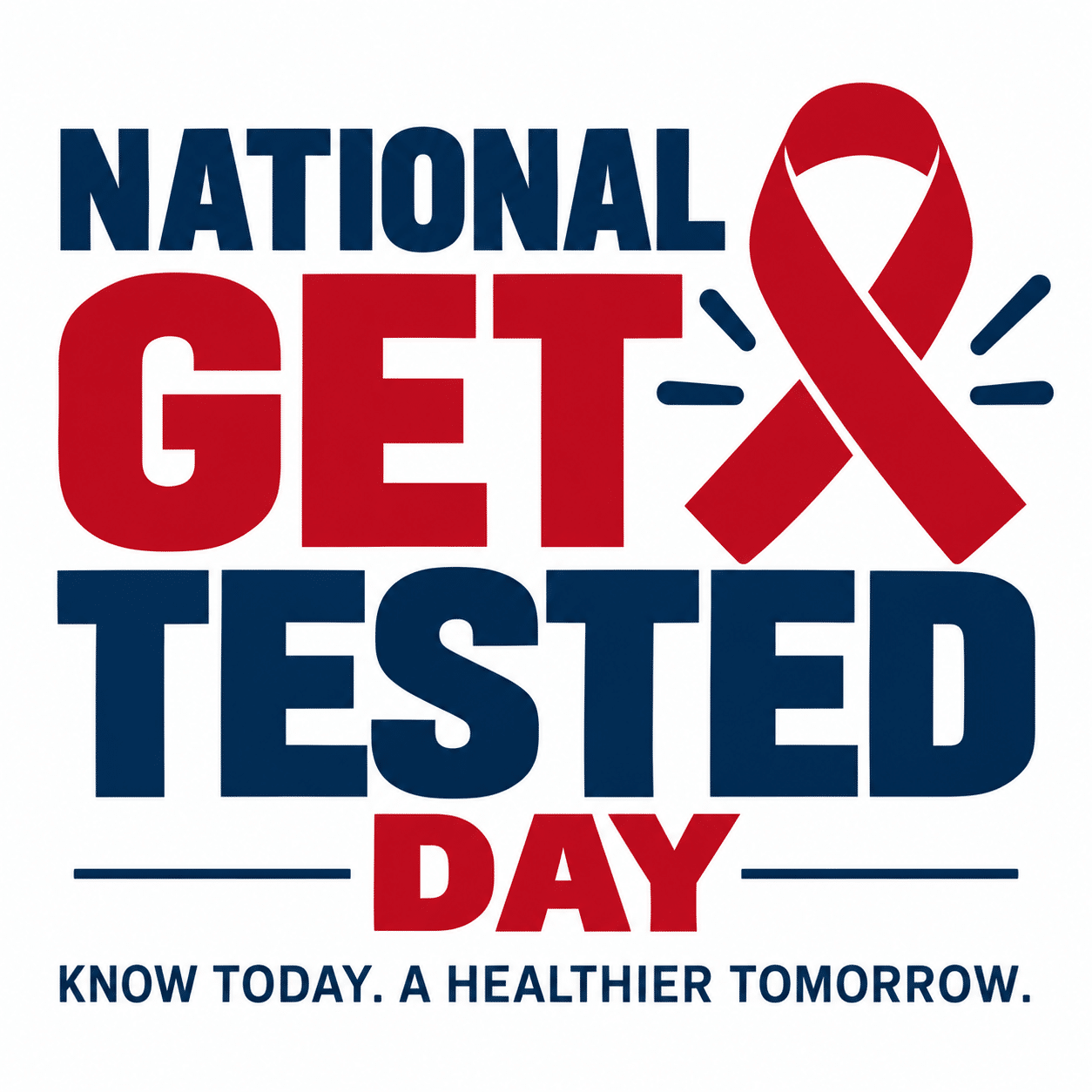 September 30 is National Get Tested Day