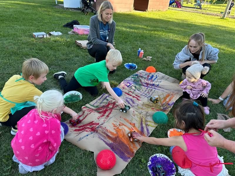 The Celebrate the Young Child Collaborative holds successful Wheels on the Go! event
