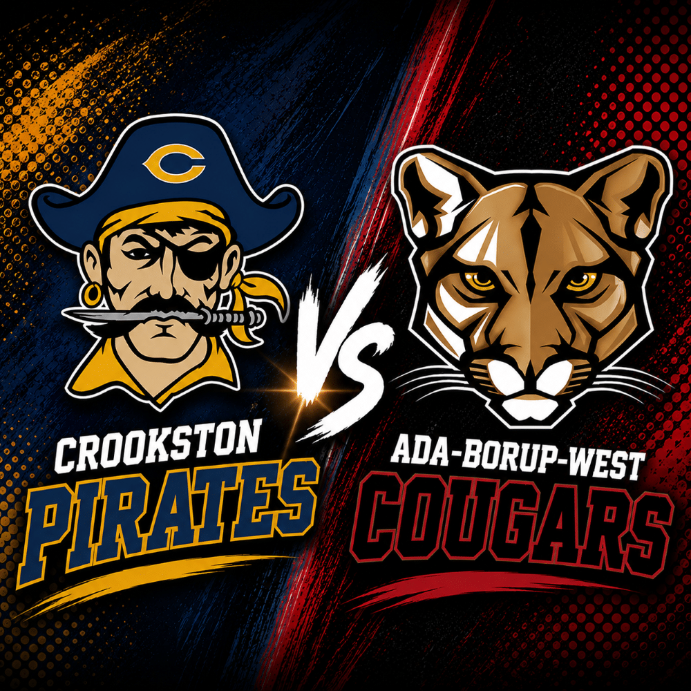 Crookston hosts defendings Section 8A champion Ada-Borup-West – on KROX Radio & TV