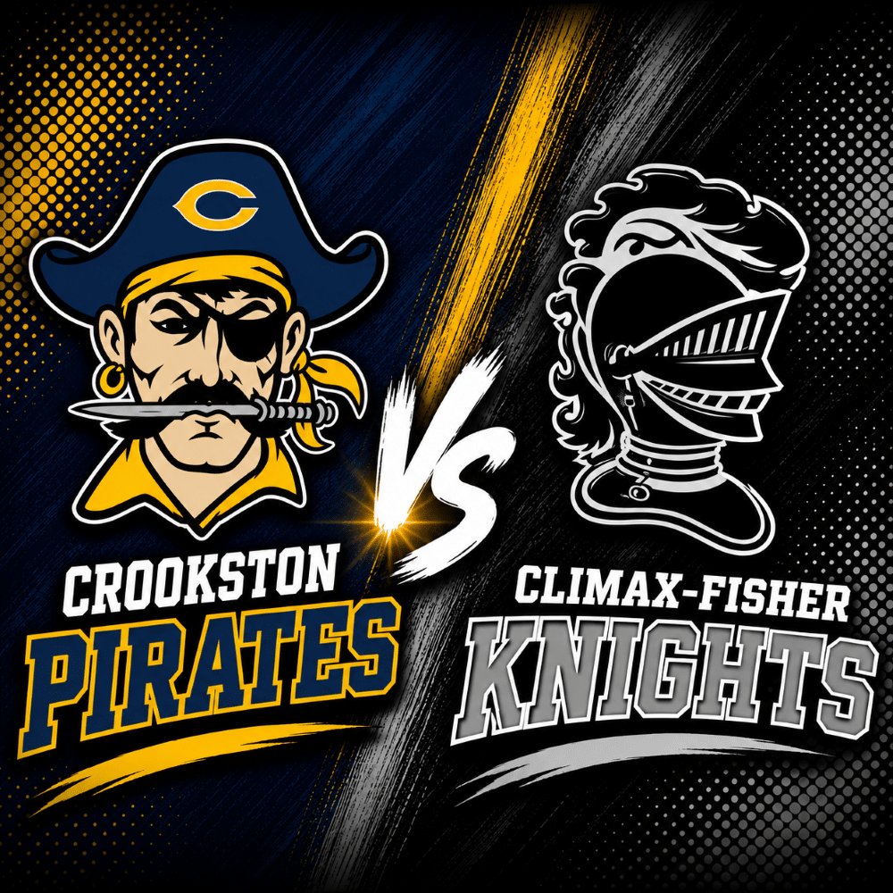 Crookston Pirate Volleyball hosts Climax-Fisher – on KROX Radio & TV