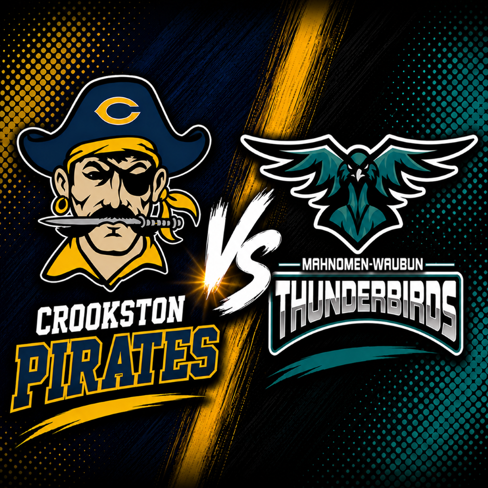 Crookston Pirate Volleyball takes on Mahnomen/Waubun – on KROX