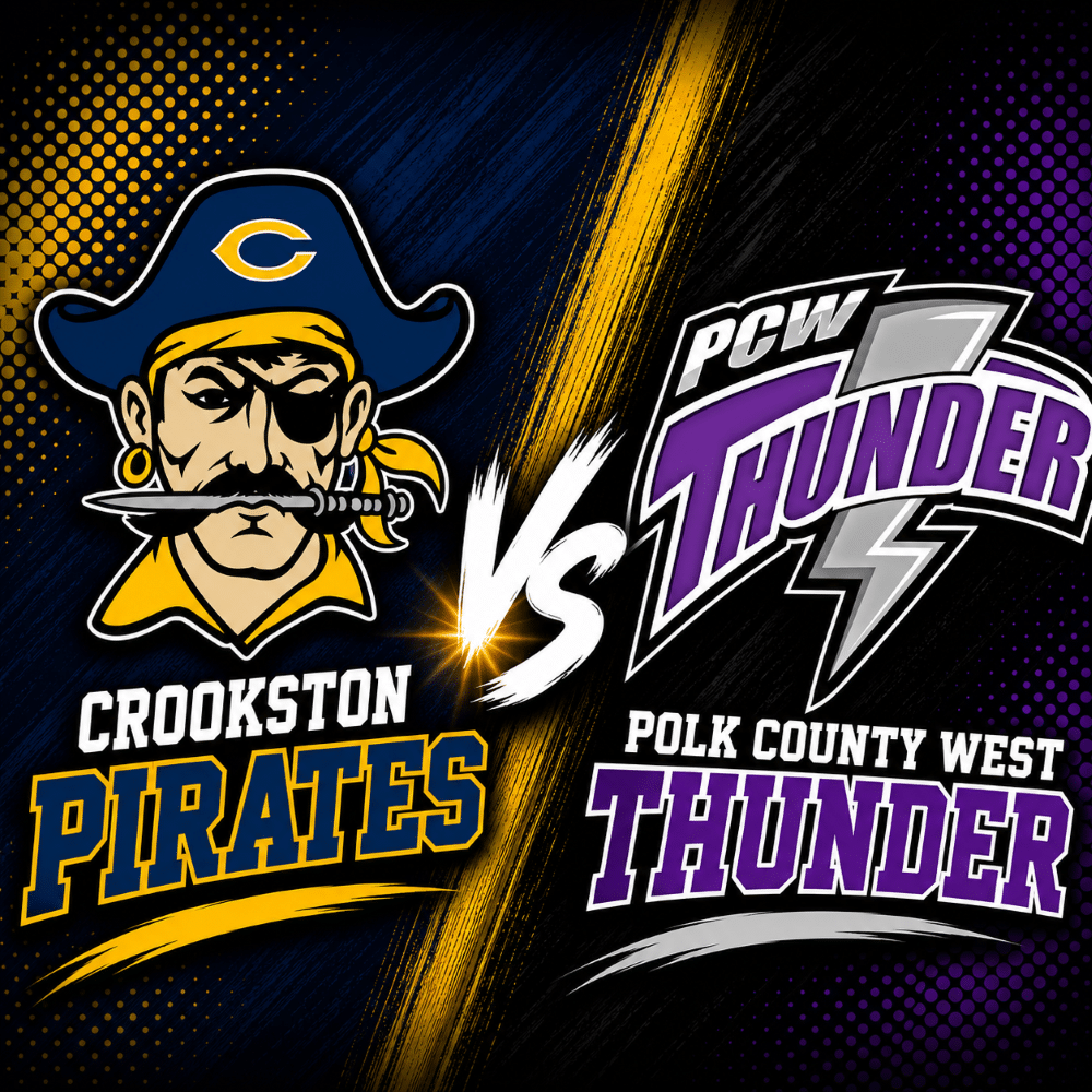 Crookston Football hosts Polk County West – on KROX Radio & TV