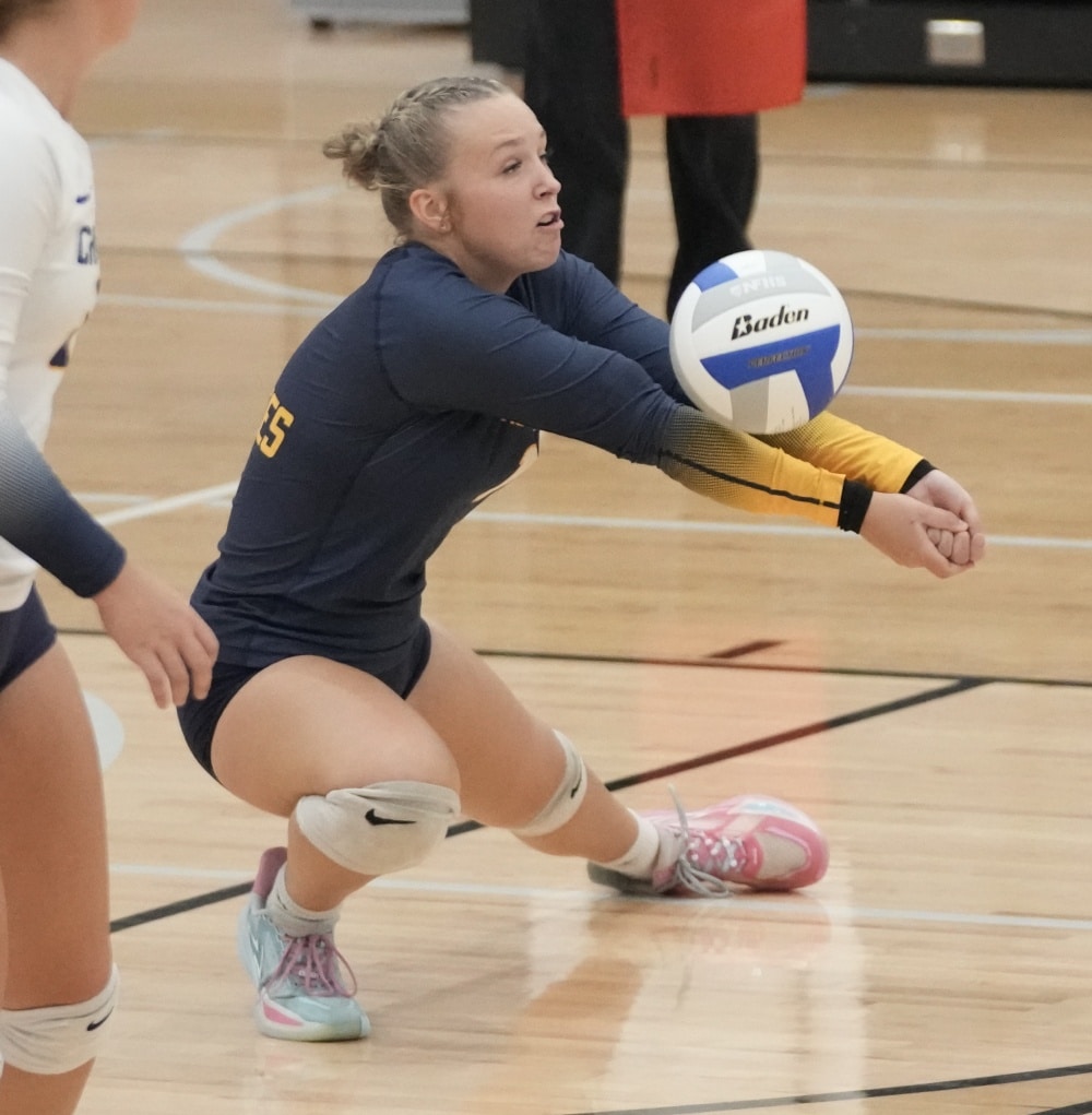 Red Lake County Central sweeps Crookston Pirate Volleyball