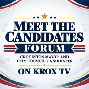 Meet the Candidates forum – Crookston Mayor and City Council – on KROX TV