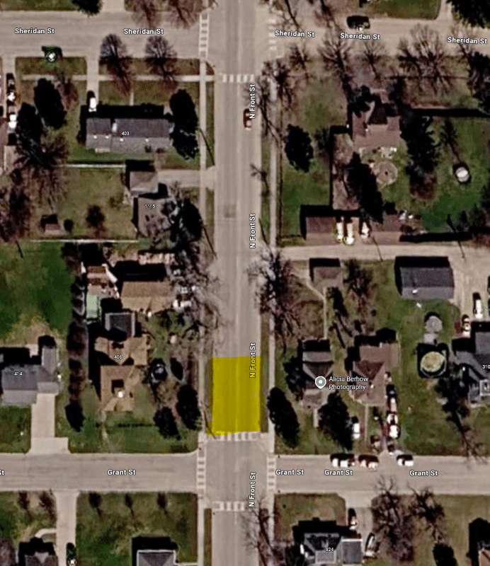 A portion of N. Front Street in Crookston is closed until further notice