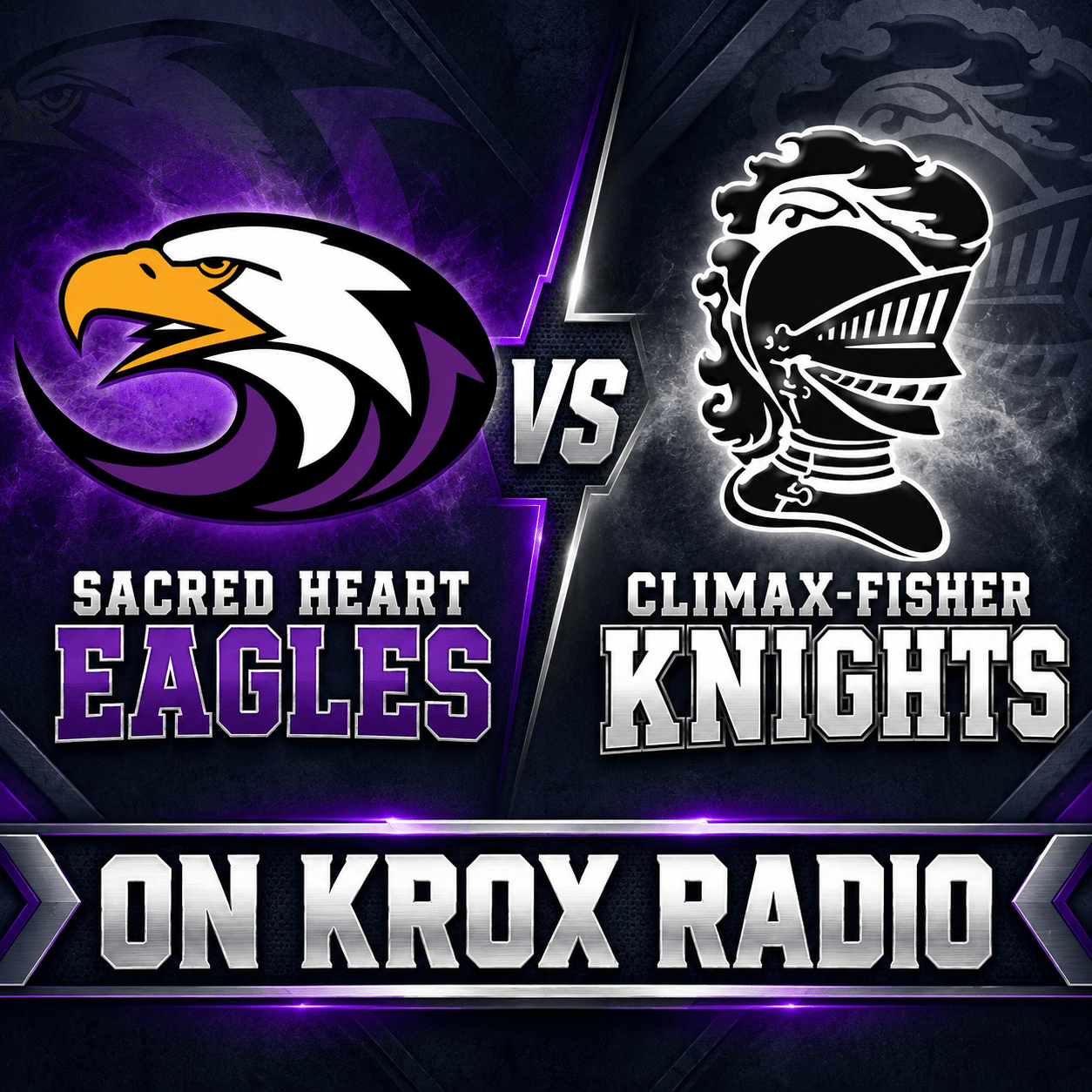 #8 Sacred Heart Volleyball hosts Climax-Fisher – on KROX