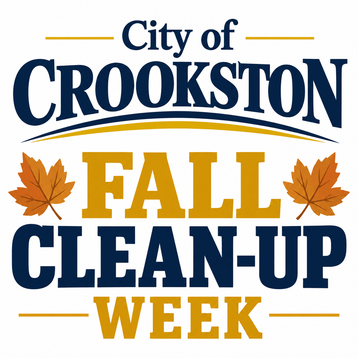 Crookston to hold Fall Clean-Up Week October 19-23