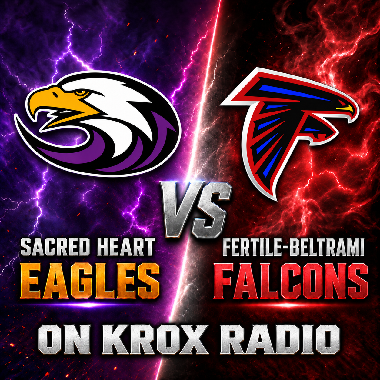 #7 Sacred Heart Volleyball hosts Fertile-Beltrami – on KROX