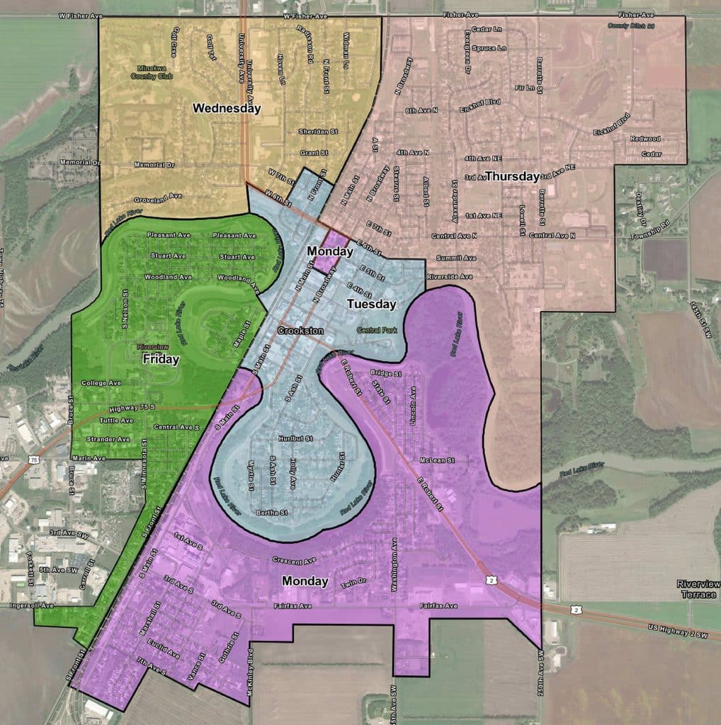 fall clean-up map