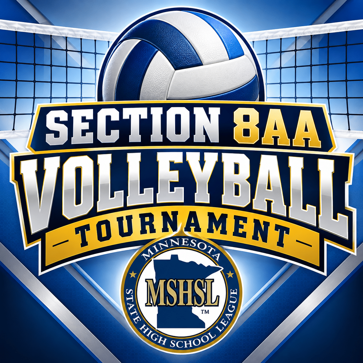 2026 Section 8AA Volleyball tournament seeds and bracket released