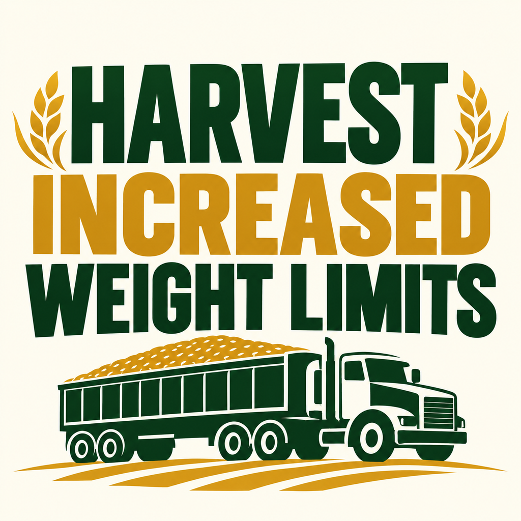 Harvest increased weight limits