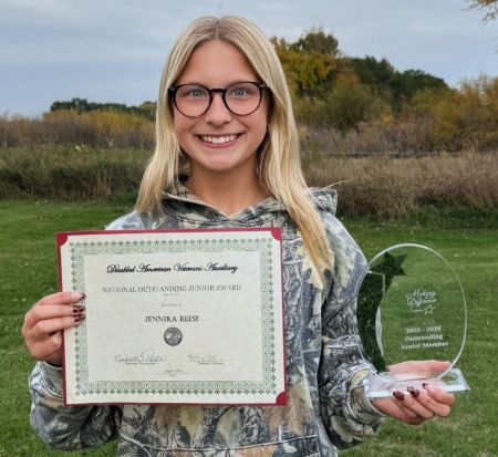 Crookston DAVA earns an award, and Jennika Reese receives a national award
