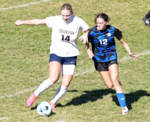Walker-H-A knocks off Crookston Girls Soccer in Section 8A play-in game