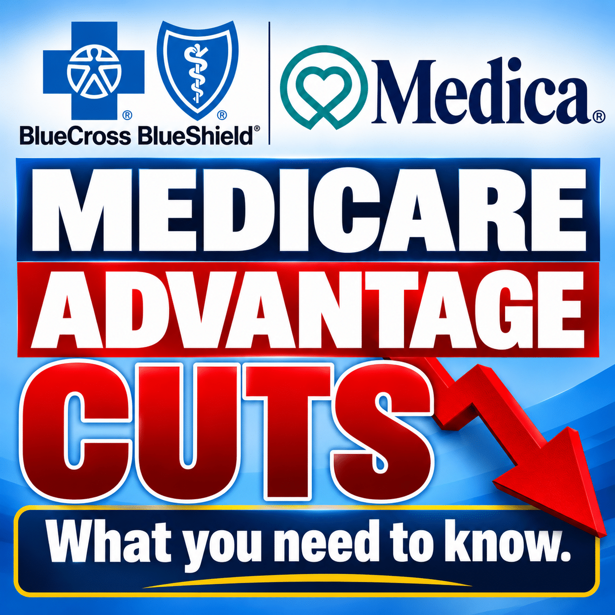 Medicare Advantage customers through Blue Cross Blue Shield and Medica are losing coverage across the state, causing issues for area residents