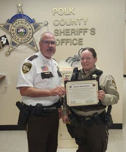 Polk County deputy Sabrina Strutz completes ICLD leadership training program