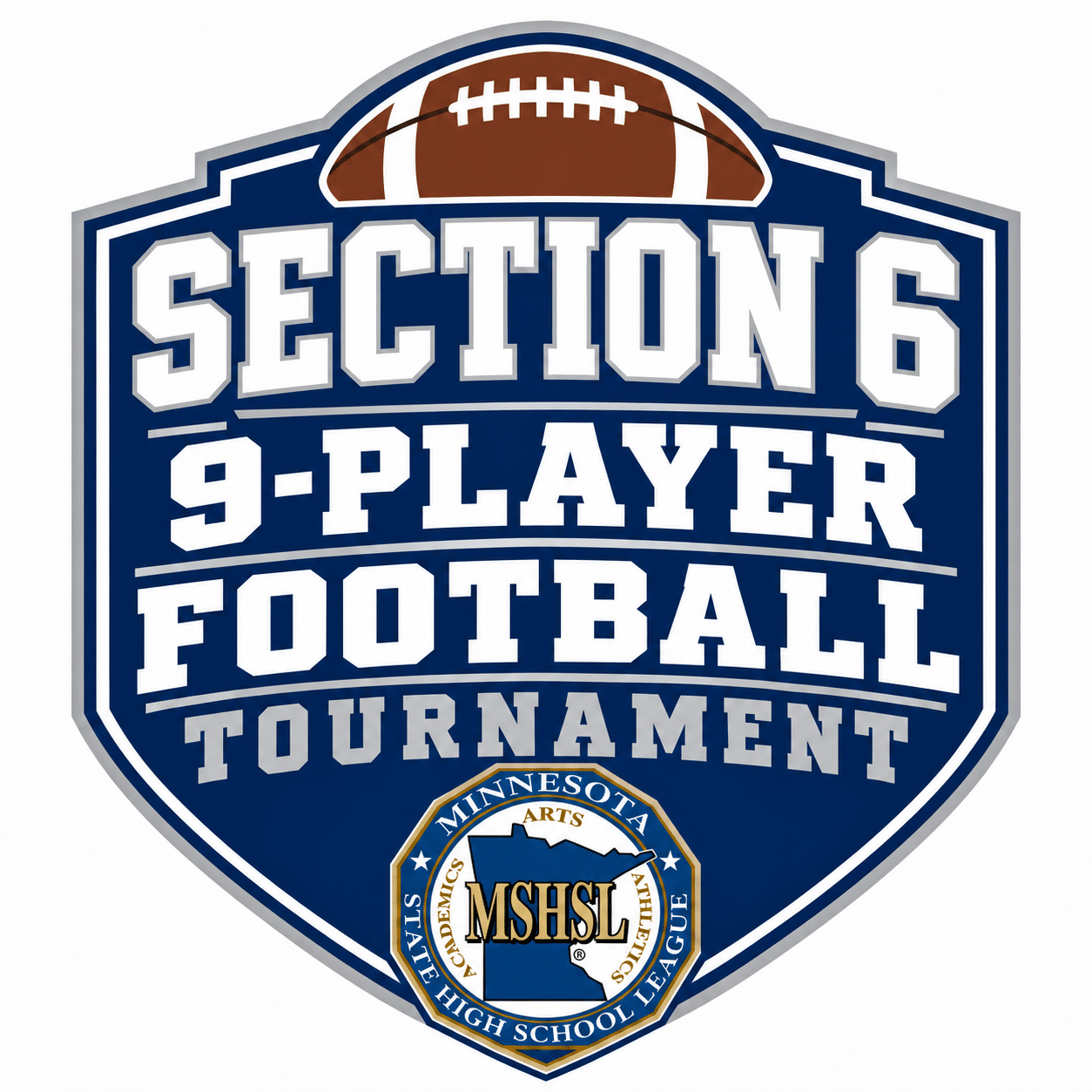 The 2026 Section 6 9-Player Football tournament seeds and schedule